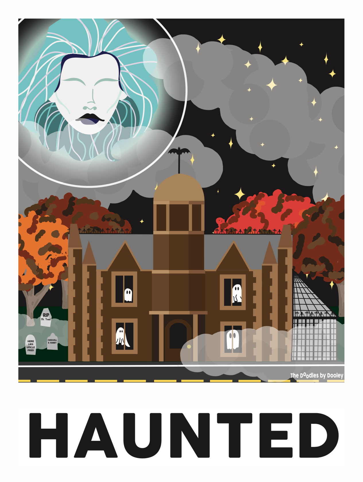 Haunted Mansion Print