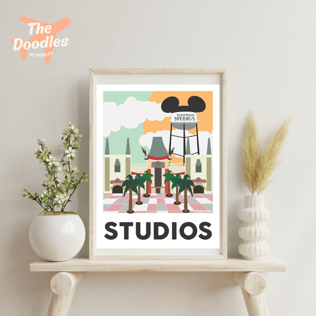 Studios Theme Park Print