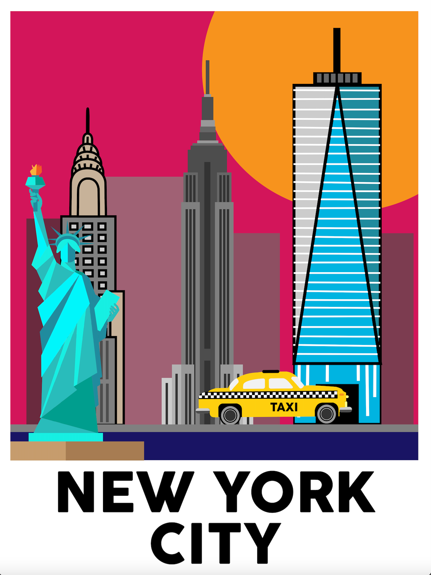 New York City Poster