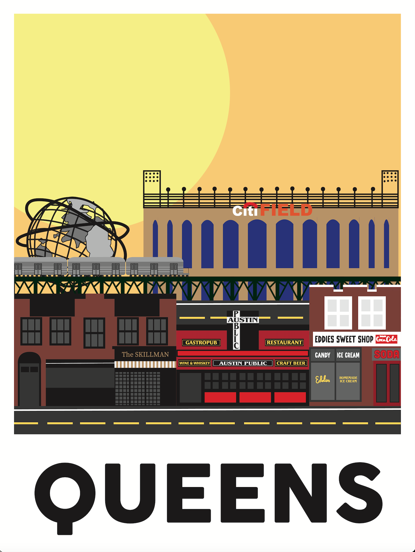 Queens, NY Poster