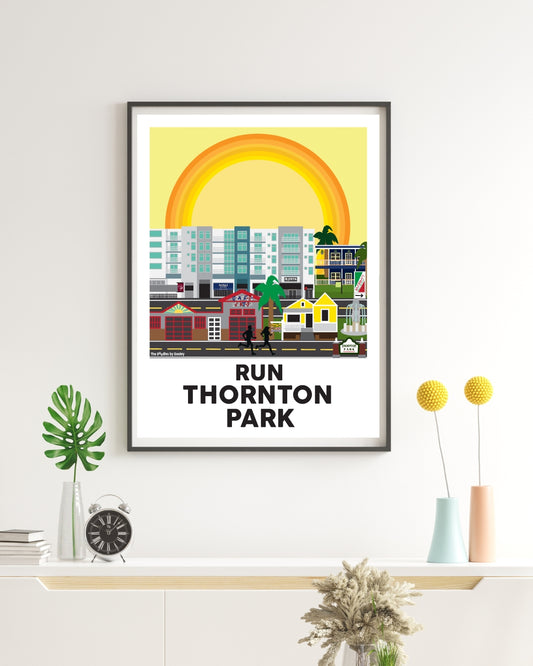 Run Thornton Park Print