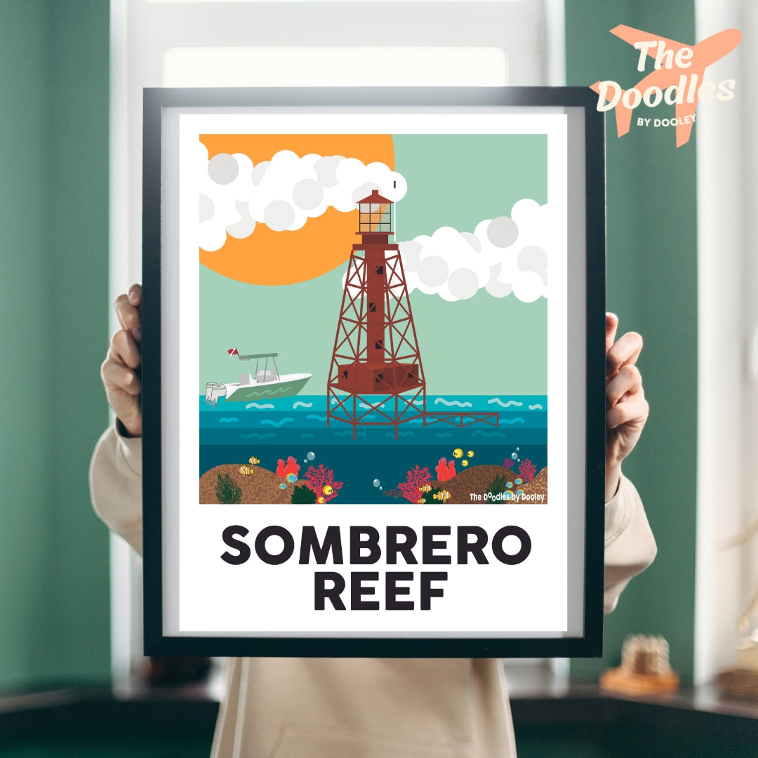 Sombrero Reef Print