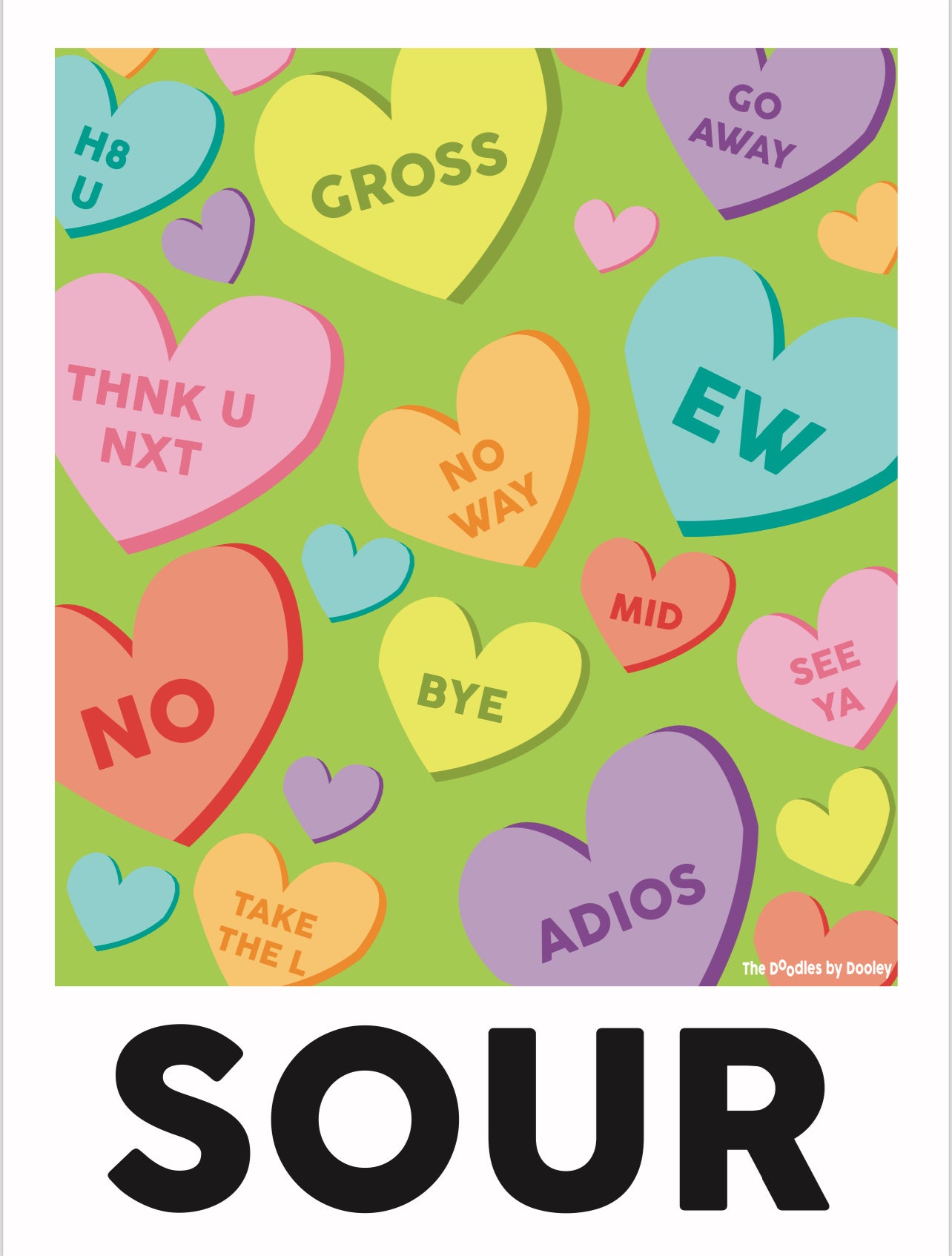 Sourhearts Poster
