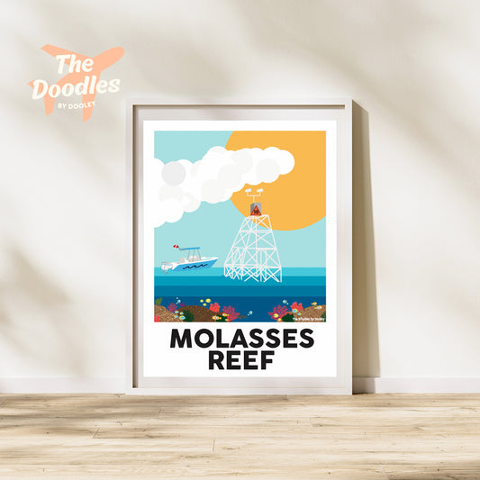 Molasses Reef Print
