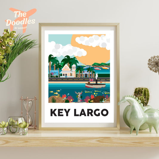 Key Largo Print