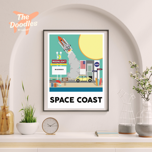 Space Coast Poster