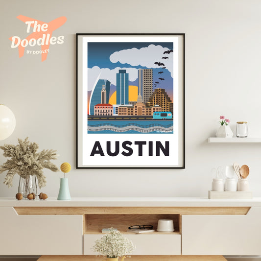Austin, TX Poster