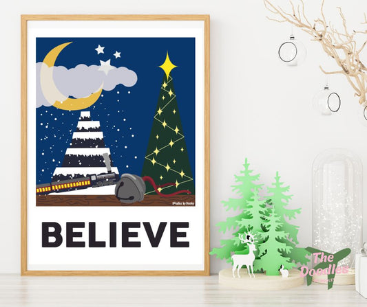 Polar Express Believe Poster