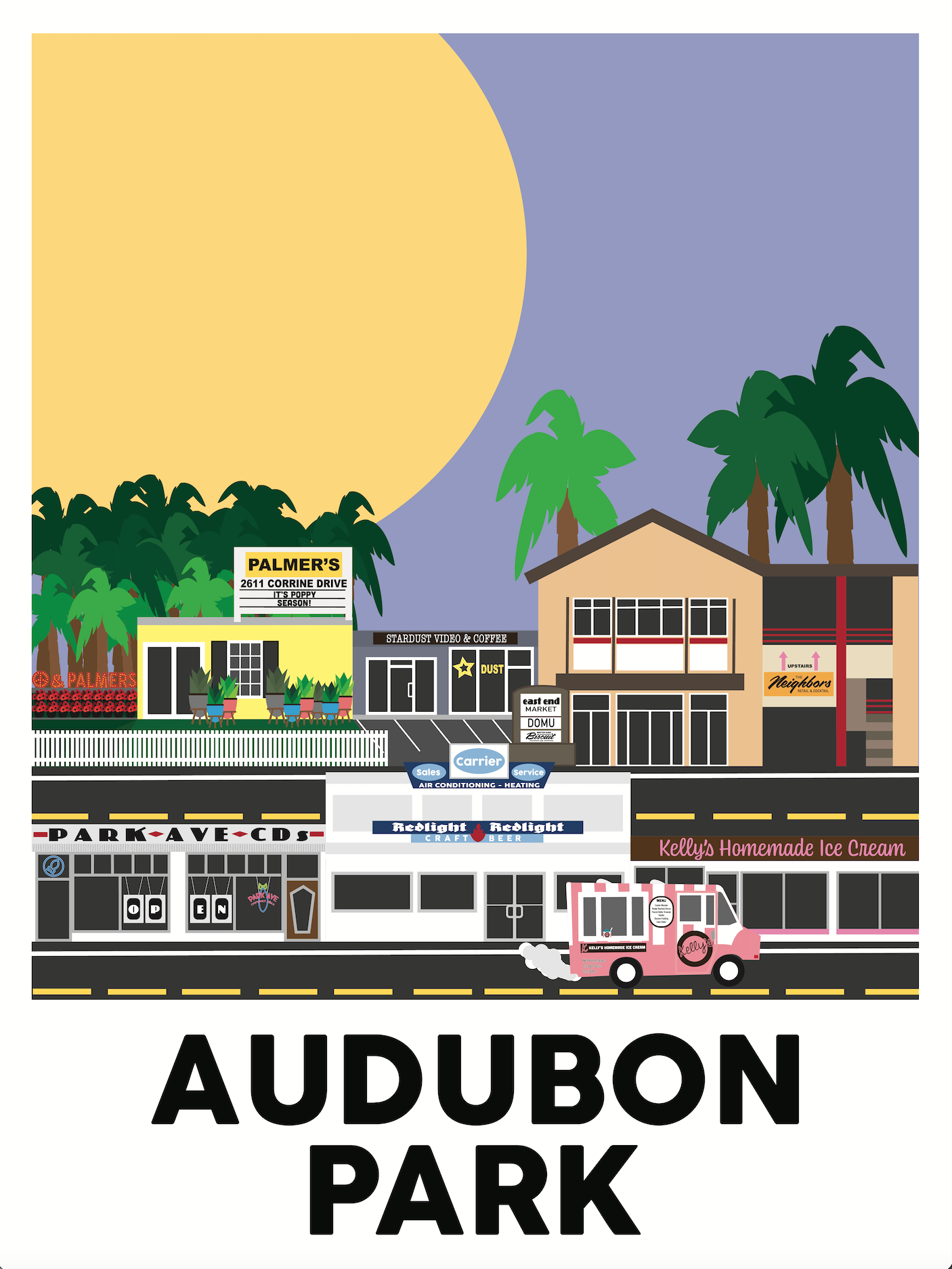 Audubon Park Poster