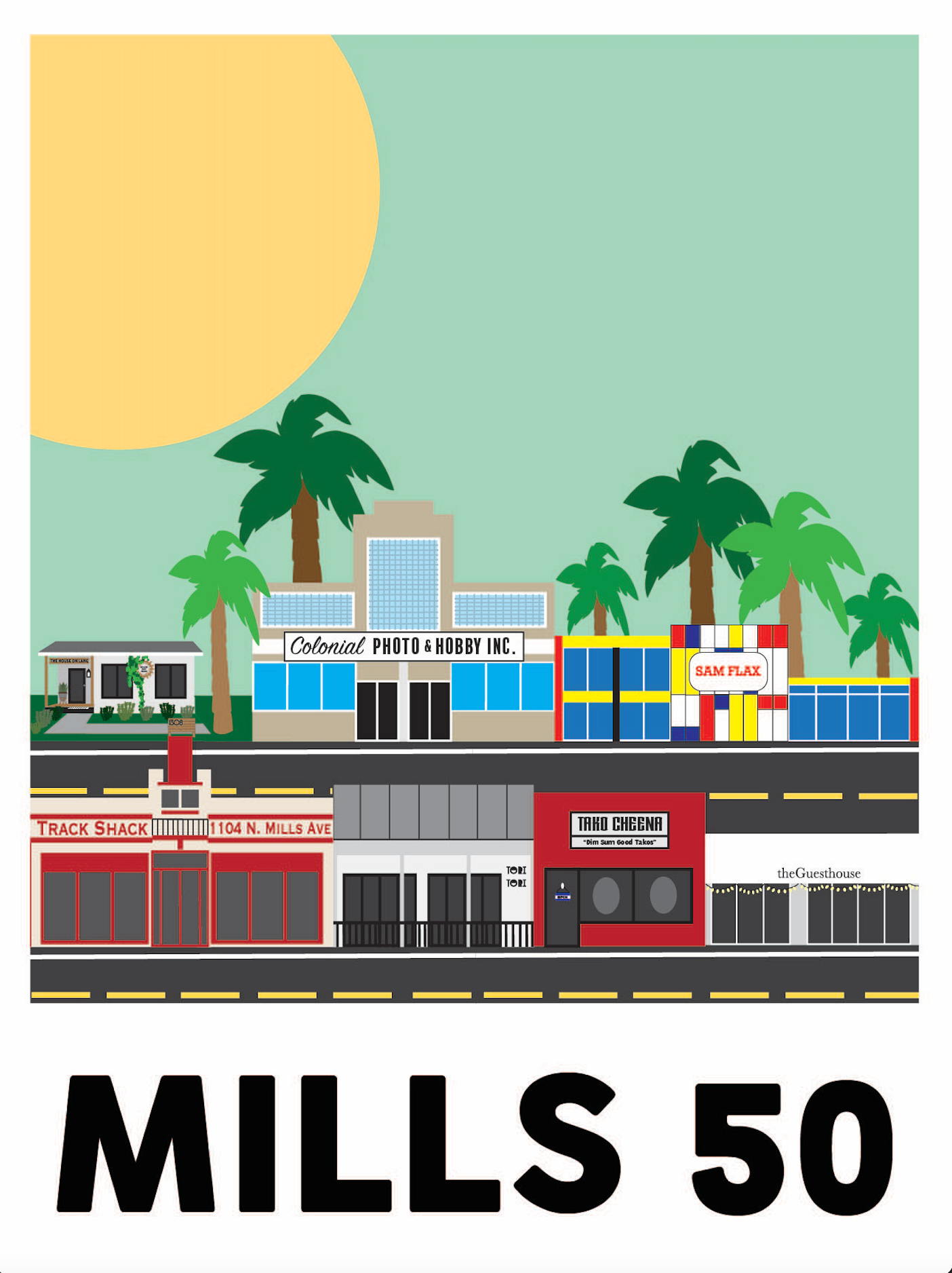 Mills 50 Poster