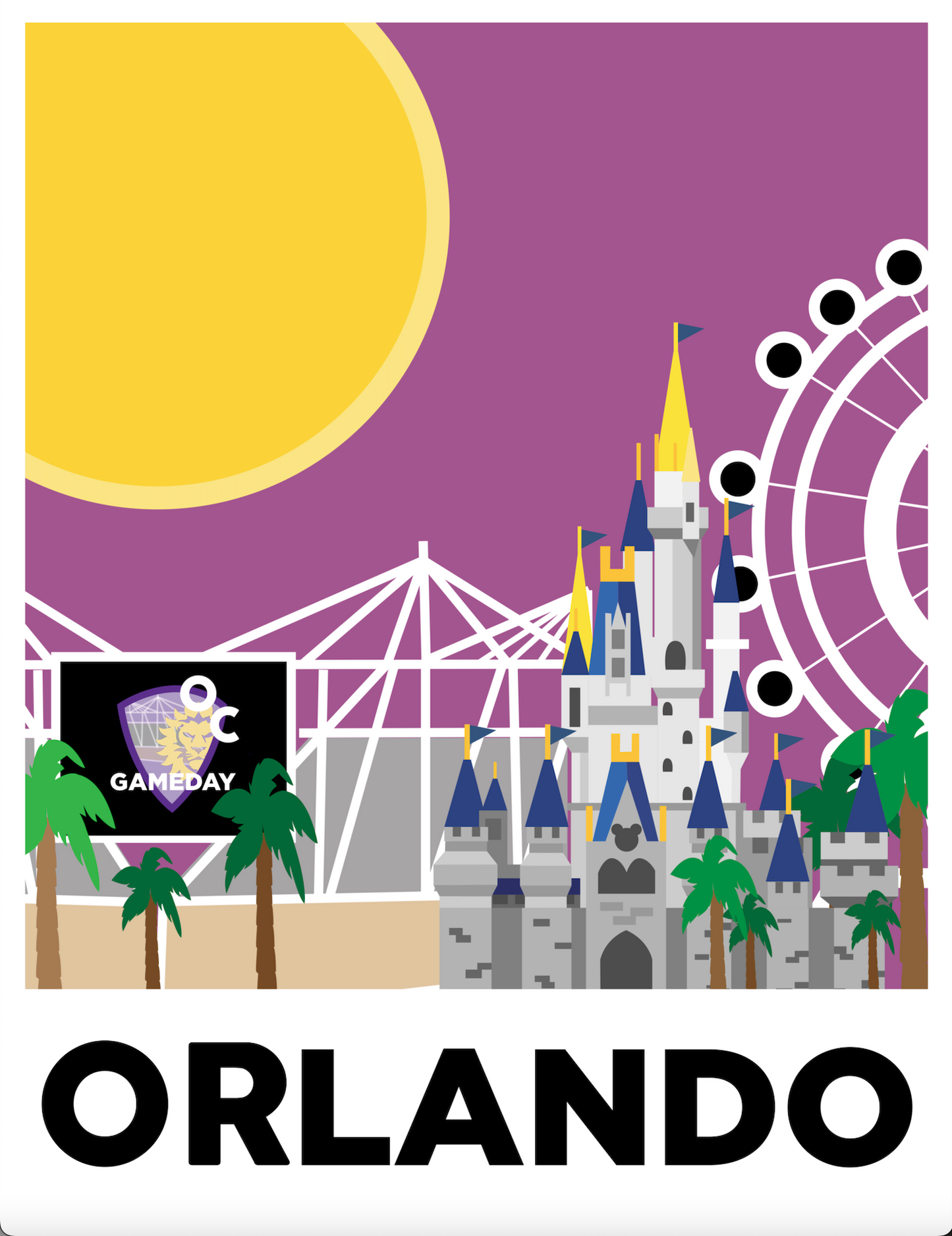 Orlando City Stadium Orlando Poster