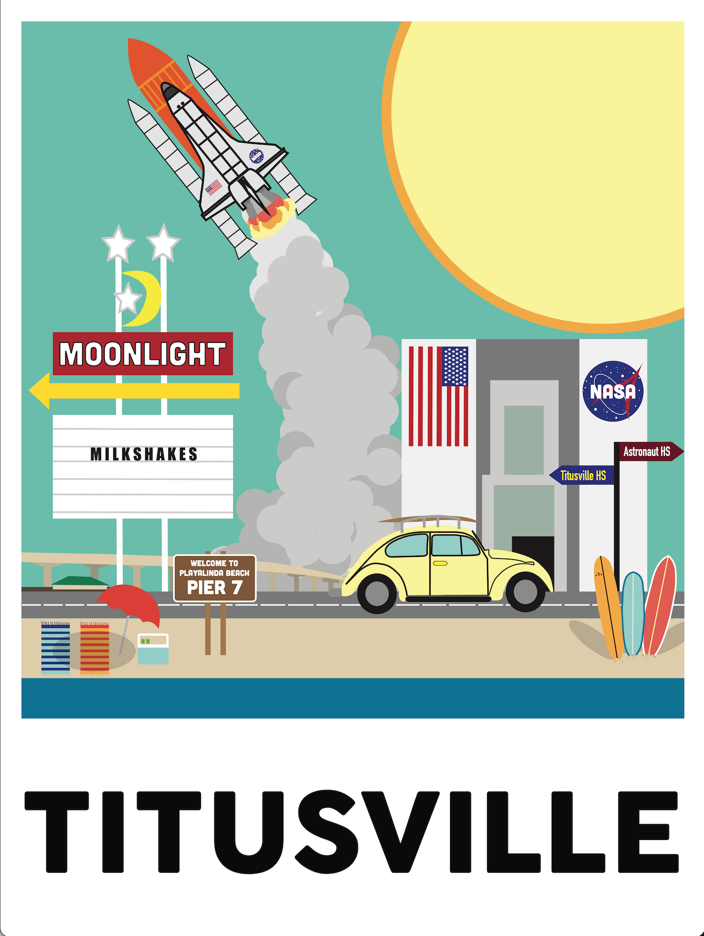 Titusville Poster