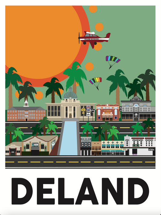 Deland, FL Poster