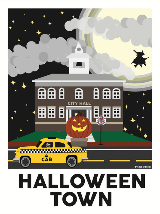 Halloween Town Poster