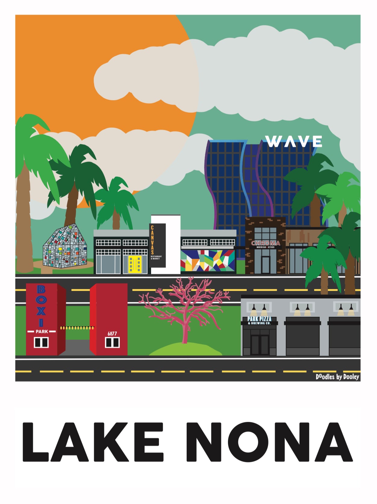 Lake Nona Poster